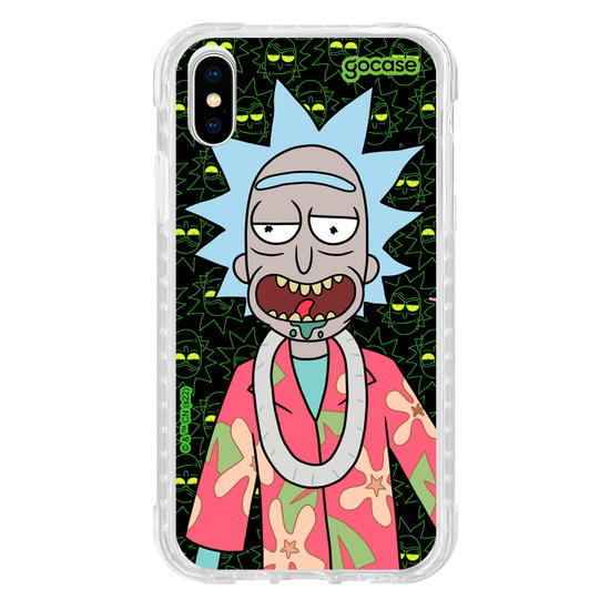 Capinha para celular Rick & Morty - Rick Havaiano