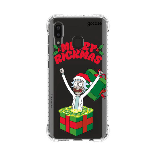 Capinha para celular Rick & Morty - Merry Rickmas
