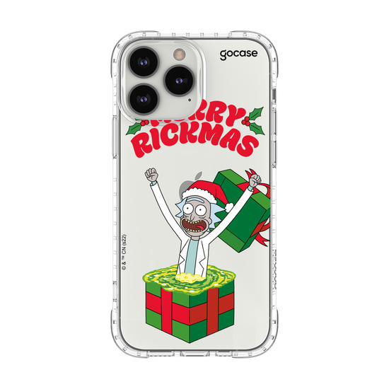 Capinha para celular Rick & Morty - Merry Rickmas