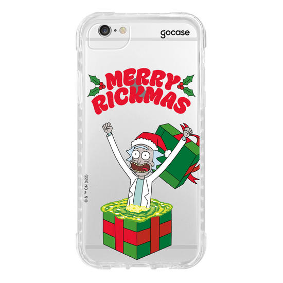 Capinha para celular Rick & Morty - Merry Rickmas