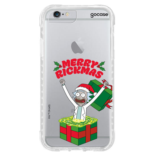 Capinha para celular Rick & Morty - Merry Rickmas