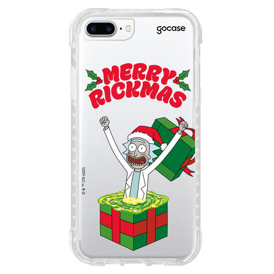 Capinha para celular Rick & Morty - Merry Rickmas