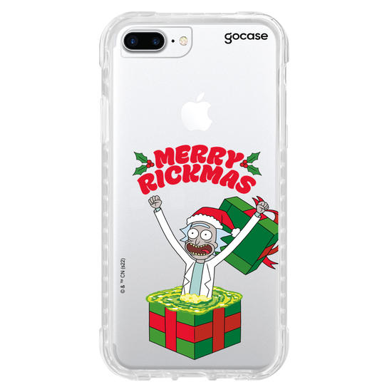 Capinha para celular Rick & Morty - Merry Rickmas