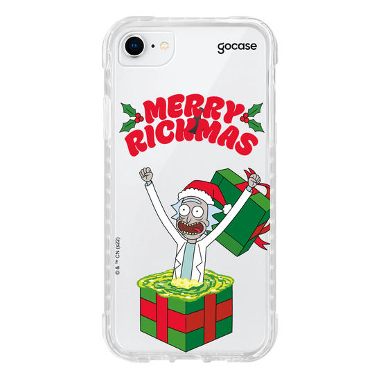 Capinha para celular Rick & Morty - Merry Rickmas