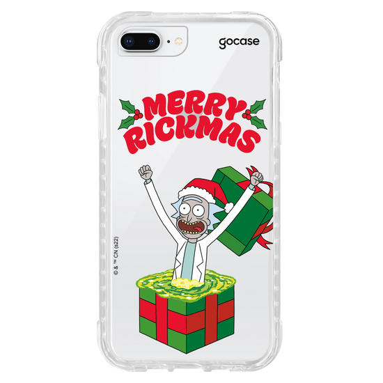 Capinha para celular Rick & Morty - Merry Rickmas
