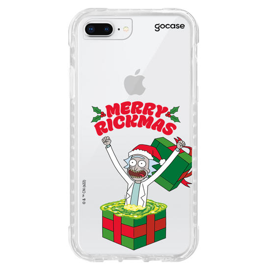 Capinha para celular Rick & Morty - Merry Rickmas