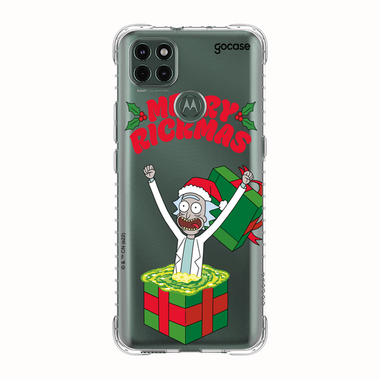 Capinha para celular Rick & Morty - Merry Rickmas