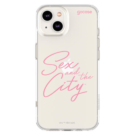 Capinha para celular  Sex and the City - Lettering