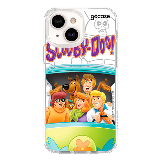 Capinha para celular Scooby Doo - Resolvendo Mistérios