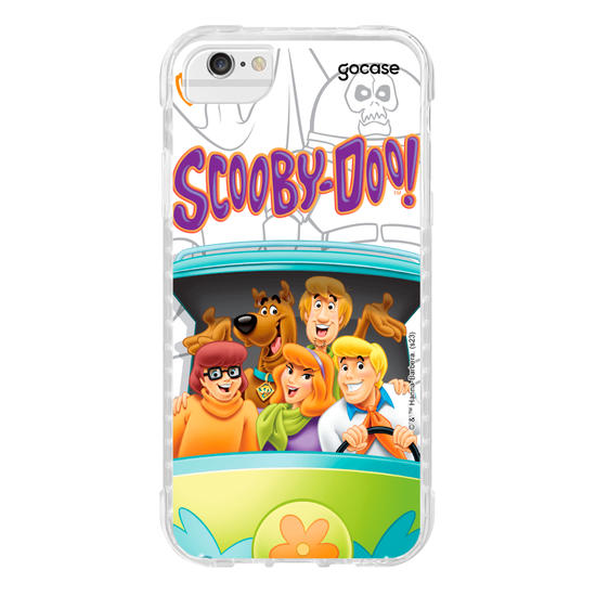 Capinha para celular Scooby Doo - Resolvendo Mistérios