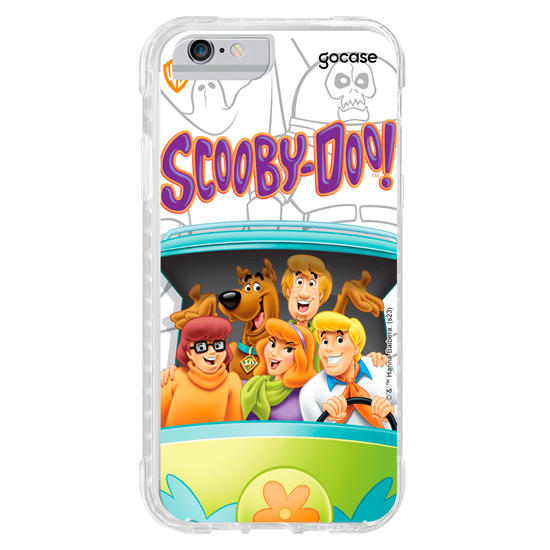 Capinha para celular Scooby Doo - Resolvendo Mistérios