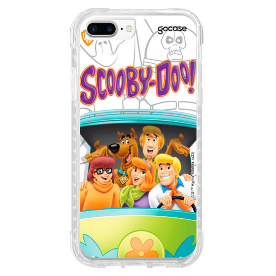 Capinha para celular Scooby Doo - Resolvendo Mistérios