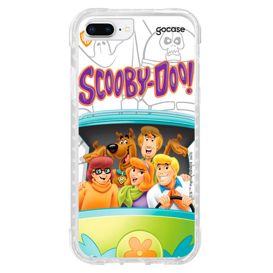 Capinha para celular Scooby Doo - Resolvendo Mistérios