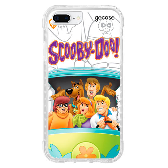 Capinha para celular Scooby Doo - Resolvendo Mistérios