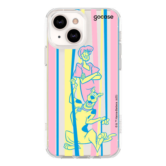 Capinha para celular Scooby-Doo - Salsicha e Scooby Colors
