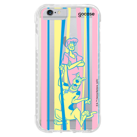 Capinha para celular Scooby-Doo - Salsicha e Scooby Colors