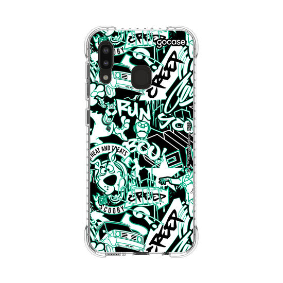 Capinha para celular Scooby-Doo - Green mistery Pattern