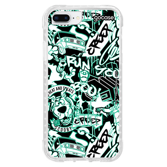 Capinha para celular Scooby-Doo - Green mistery Pattern