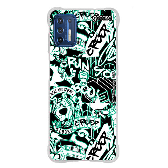 Capinha para celular Scooby-Doo - Green mistery Pattern