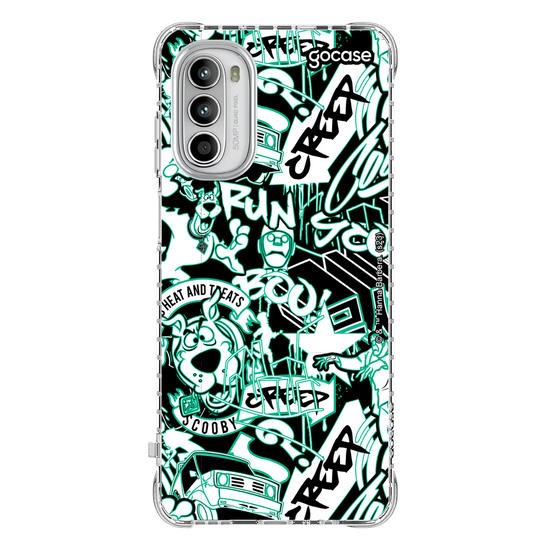Capinha para celular Scooby-Doo - Green mistery Pattern