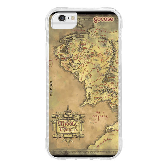 Capinha para celular Senhor do Anéis - Middle a Farth