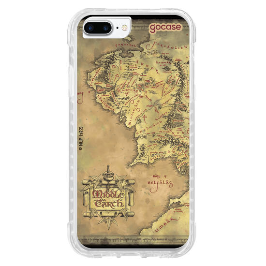 Capinha para celular Senhor do Anéis - Middle a Farth