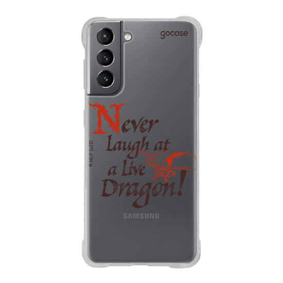 Capinha para celular The Hobbit - Never Laugh at a Live Dragon