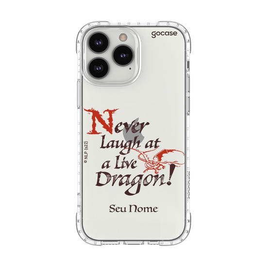 Capinha para celular The Hobbit - Never Laugh at a Live Dragon