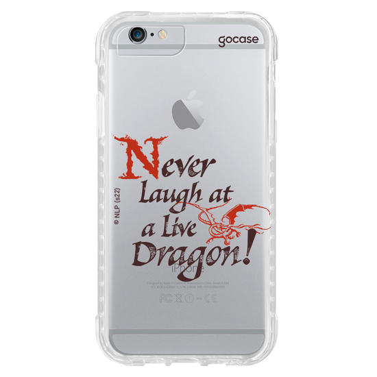 Capinha para celular The Hobbit - Never Laugh at a Live Dragon