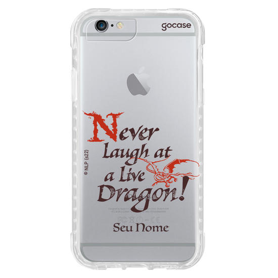 Capinha para celular The Hobbit - Never Laugh at a Live Dragon