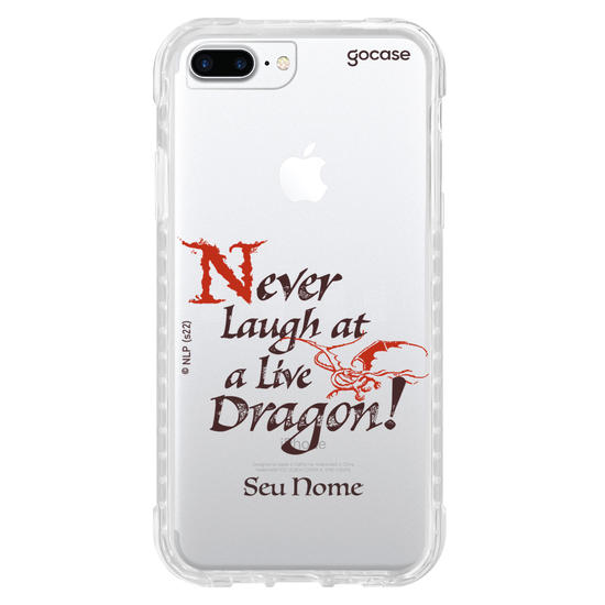 Capinha para celular The Hobbit - Never Laugh at a Live Dragon