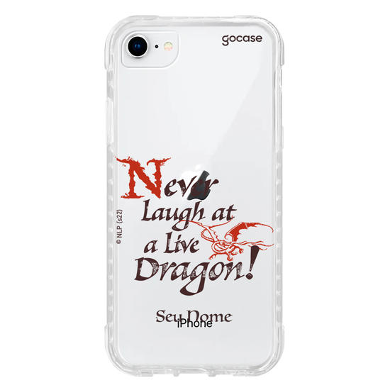 Capinha para celular The Hobbit - Never Laugh at a Live Dragon