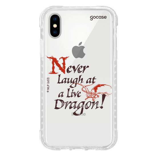 Capinha para celular The Hobbit - Never Laugh at a Live Dragon