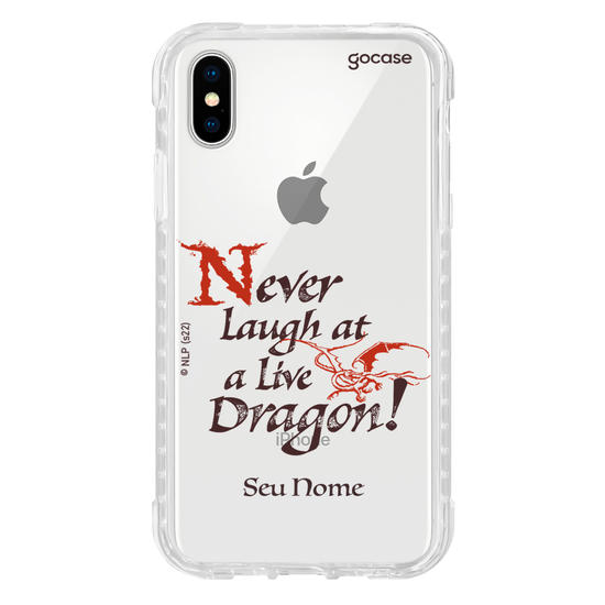 Capinha para celular The Hobbit - Never Laugh at a Live Dragon