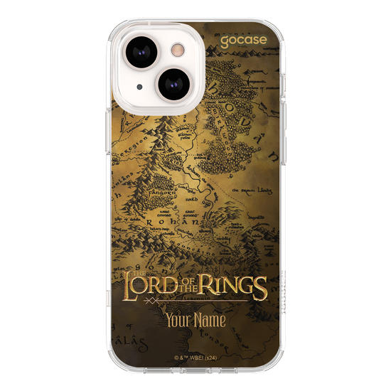 Lord of the Rings - Middle Earth Map Phone Case
