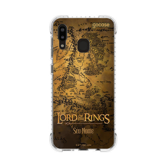 Capinha para celular Senhor dos Anéis - Middle Earth Map