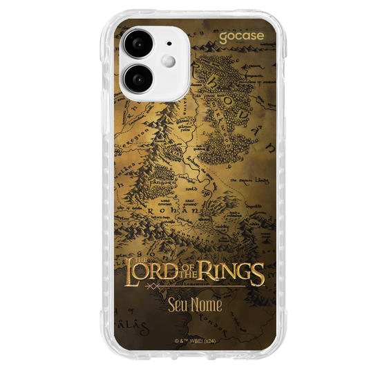 Capinha para celular Senhor dos Anéis - Middle Earth Map