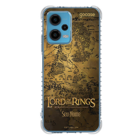 Capinha para celular Senhor dos Anéis - Middle Earth Map