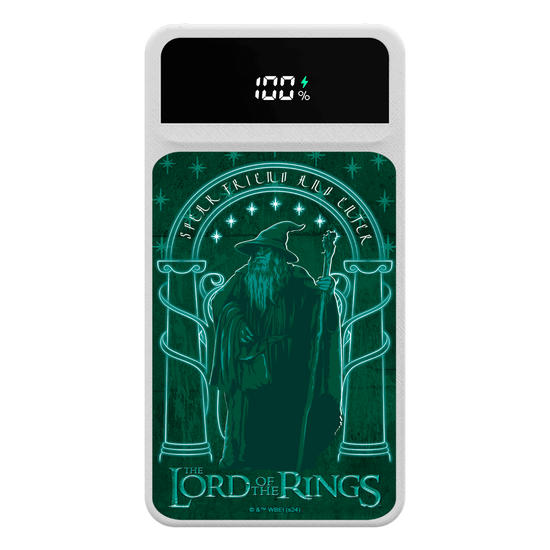 Carregador Portátil Turbo 10000mah - The Lord of the Rings - Gandalf Portal