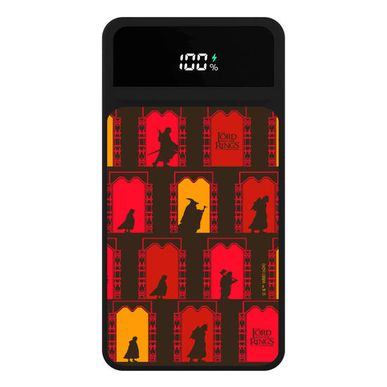 Carregador Portátil Turbo 10000mah Preto - The Lord of the Rings - Portals