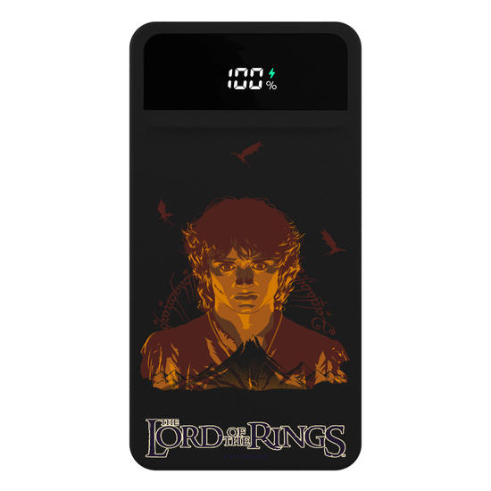Carregador Portátil Turbo 10000mah Preto - The Lord of the Rings - Frodo Baggins Art