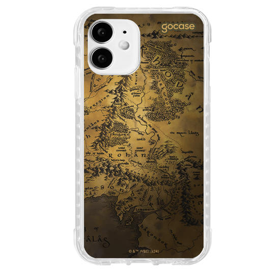 Capinha para celular  O Senhor dos Anéis - Middle Earth Map Clean