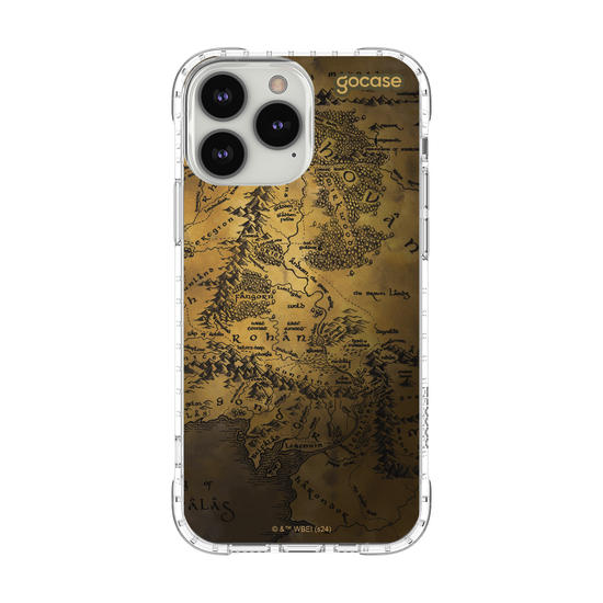 Capinha para celular  O Senhor dos Anéis - Middle Earth Map Clean