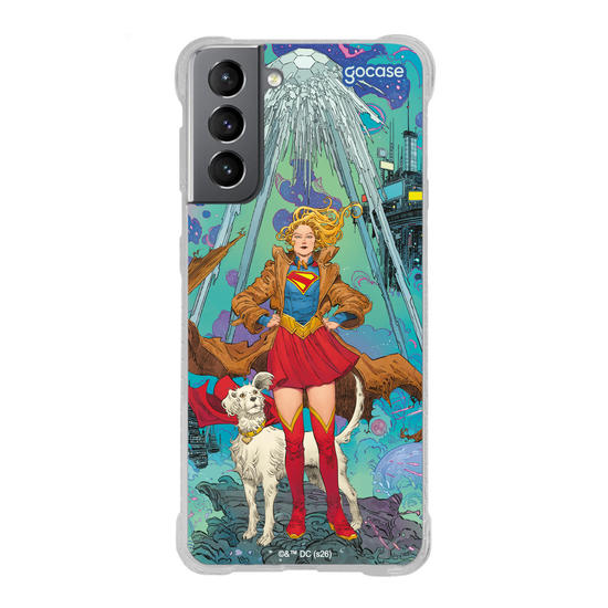 Capinha para celular  Super Girl - Space Girl