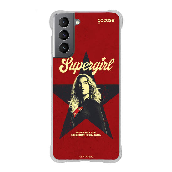 Capinha para celular  Super Girl - Estrela