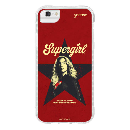 Capinha para celular  Super Girl - Estrela