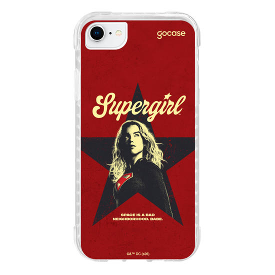 Capinha para celular  Super Girl - Estrela