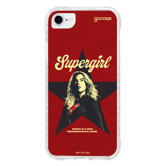 Capinha para celular  Super Girl - Estrela