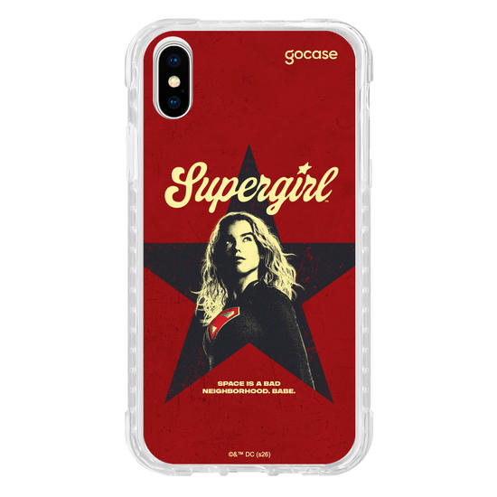 Capinha para celular  Super Girl - Estrela