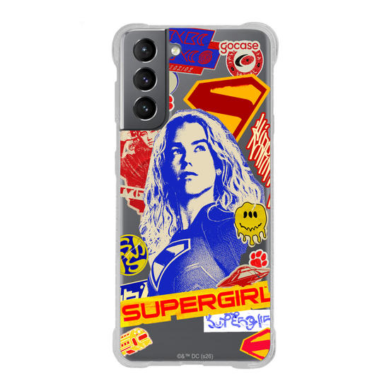 Capinha para celular  Super Girl - Colagem Kara